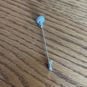 Silver Brooch with Intricate Design